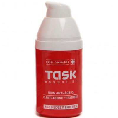 TASK ESSENTIAL AGE REDEEM O2 - Soin Anti-Age Premi&egrave;res Rides Homme