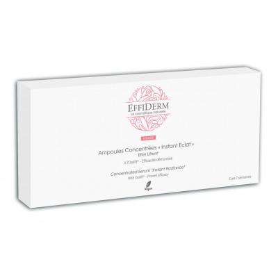 EFFIDERM  Ampoules concentr&eacute;es instant &eacute;clat &agrave; l'Osilift T.U