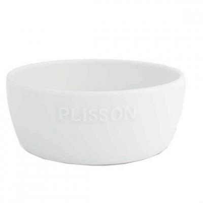 PLISSON BOL &Agrave; RASER BLANC PORCELAINE - Logo -