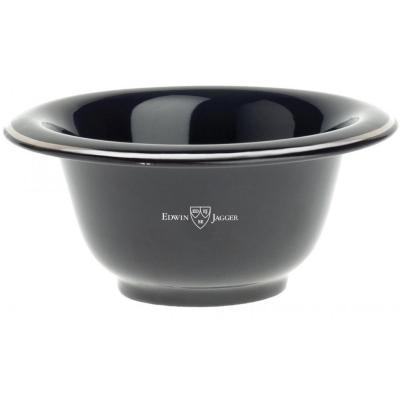 EDWIN JAGGER  Bol &agrave; raser en porcelaine noire RN16