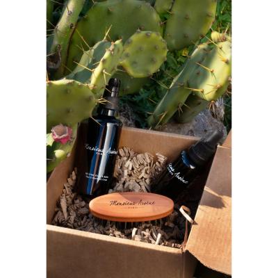 Coffret Huile + Gel-Cr&egrave;me + Brosse &agrave; Barbe - Monsieur Ars&egrave;ne