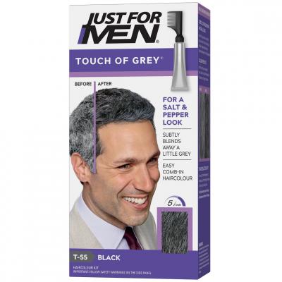 JUST FOR MEN COLORATION CHEVEUX HOMME - Gris Noir-