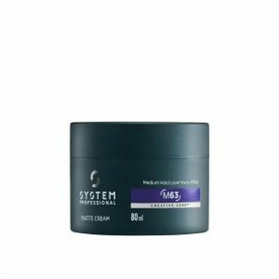 SYSTEM PROFESSIONAL H System Professional MAN M63 Matte Cream mittlerer Halt 80 ml