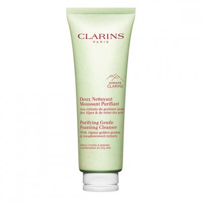 CLARINS  Doux Nettoyant Moussant Purifiant Peaux mixtes &agrave; grasses 125ml