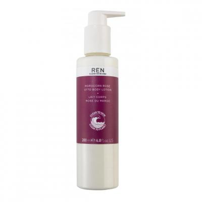REN Lait Nourrissant et Adoucissant pour le Corps &agrave; la Rose du Maroc 200ml