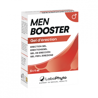 LABOPHYTO  - Gel d'&eacute;rection Men Booster dosettes - -