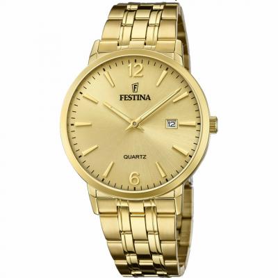 FESTINA  Hommes Analogique Quartz Montre avec Bracelet en Acier Inoxydable F20513/3
