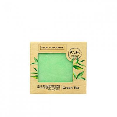 BODYMANIA Shampoing solide avec packaging en carton GREEN THE - 
