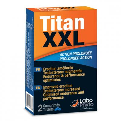 LABOPHYTO  Titan XXL 2 Comprim&eacute;s - Bo&icirc;te 2 Comprim&eacute;s