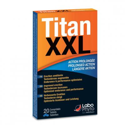 LABOPHYTO  Titan XXL 20 Comprim&eacute;s - Bo&icirc;te 20 comprim&eacute;s