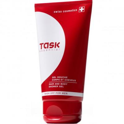 TASK ESSENTIAL Wash off - Gel Douche Homme Corps & Cheveux