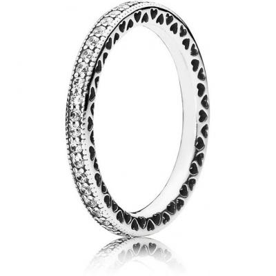PANDORA  Argent sterling 190963CZ-48 - Oxyde de zirconium - Taille 48