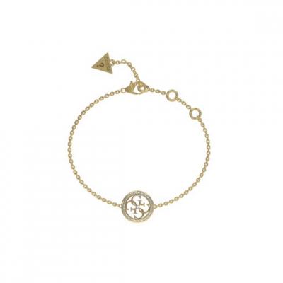 GUESS BIJOUX Bracelet Femme  - JUBB02137JWYGS LIFE IN 4G Acier Dor&eacute;