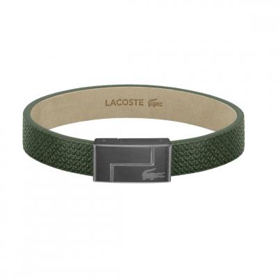 LACOSTE Bracelet Homme  Montres Traveler - 2040186 Acier Noir, Vert