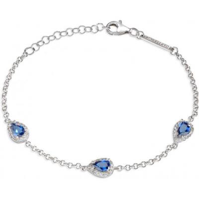MORELLATO Bracelet  SAIW11 - Bracelet Argent Cristaux Bleu Femme