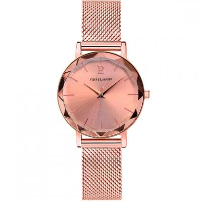 PIERRE LANNIER Coffret Montre Femme  Multiples - 372D958 Bracelet Acier Dor&eacute; rose