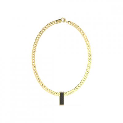GUESS BIJOUX Collier Homme  JUMN03223JWYGBK - Acier Dor&eacute;