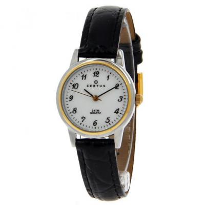 CERTUS Montre femme  645302 - Bracelet Cuir Noir