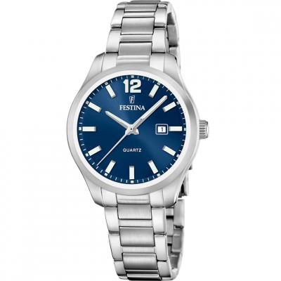 FESTINA  Classic Steel Watch F20737/4 Femme Bleu