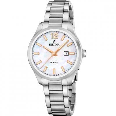 FESTINA Montre Femme  Acero Clasico - F20737-6 Bracelet Acier Argent