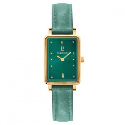 PIERRE LANNIER Montre Femme  - 050K577 Bracelet Cuir Vert