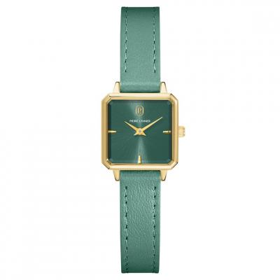 PIERRE LANNIER MONTRES Montre Femme Pierre Lannier Leonor - 072J577 Bracelet Cuir Vert