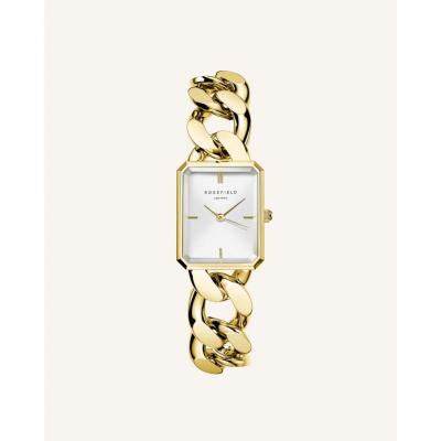 ROSEFIELD Montre pour femme Studio SWGSG-O55 avec bracelet en acier dor&eacute;