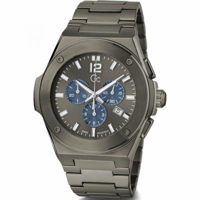 GC Montre Homme  Z33003G5MF - Bracelet Acier Gris