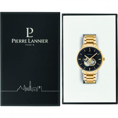 PIERRE LANNIER Montre Homme  - 333D032 Bracelet Acier Dor&eacute;