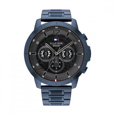 TOMMY HILFIGER MONTRES Montre Homme Tommy Hilfiger 1710493 - Bracelet Acier Bleu