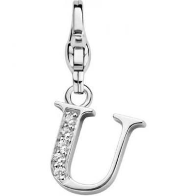 TI SENTO Charm  8366LU - Charm Lettre U  Bijoux
