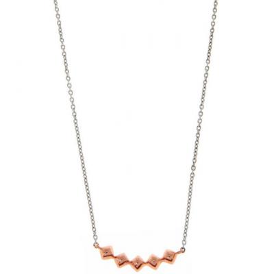 TI SENTO Collier  3806SR-42 - Collier Argent Or Mode Femme