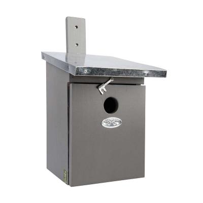 ESSCHERT Nichoir gris pour m&eacute;sange charbonni&egrave;re -  Design