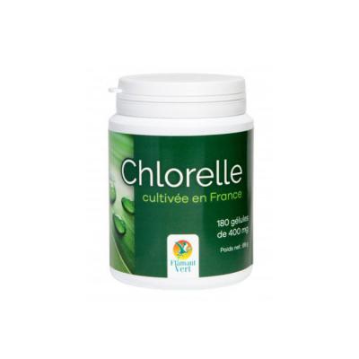 FLAMANT VERT Chlorelle Cultivee En France 180 Gelules 130g 