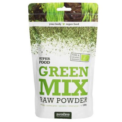 PURASANA Poudre Green Mix Bio 200g 