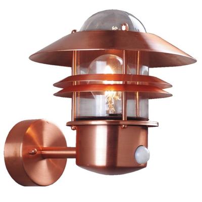 NORDLUX Blokhus sensor applique murale Cuivre-Verre E27  25031030