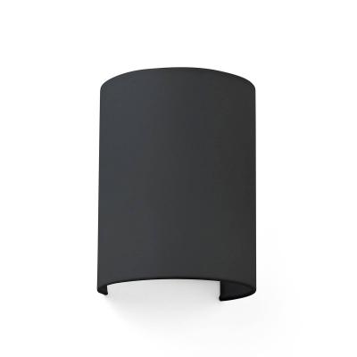FARO BARCELONA Faro - Applique murale ronde en coton noir 200x 150x 120, E27