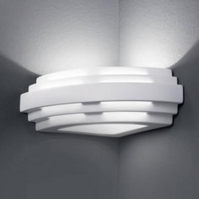 AUSTROLUX Applique murale stiegel blanc 1 ampoule Largeur 23 Cm - Blanc