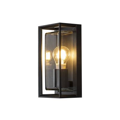 KONSTSMIDE  applique murale brindisi verre noir mat 434032
