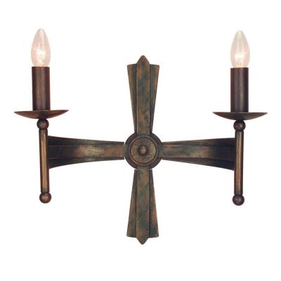 ELSTEAD Applique cromwell 2x60w bronze fonc&eacute;