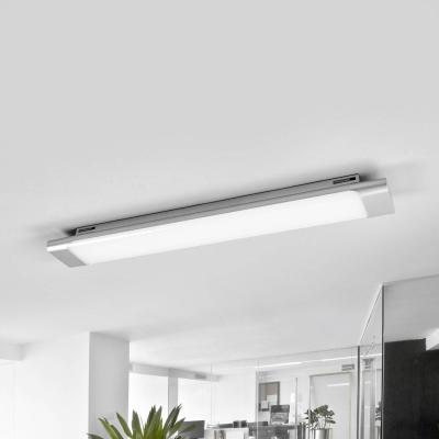 ARCCHIO LED Plafonnier 'Vinca' pour bureau - blanc, argent&eacute;