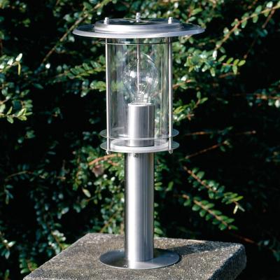 BRILLIANT Lampadaire ext&eacute;rieur  York 60 W acier inoxydable 40 cm
