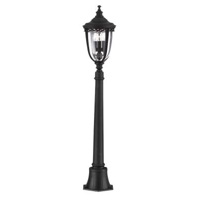 ELSTEAD Lampadaire English Bridle, noir, moyen