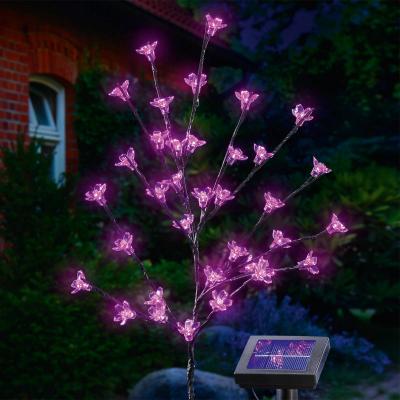 ESOTEC Lampe d&eacute;corative solaire  Arbuste 102104 LED 0.6 W anthracite
