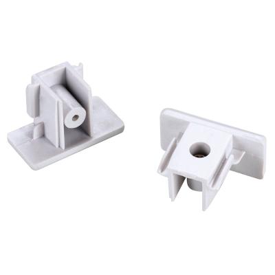SLV Embouts pour rail 1 allumage 230v, blanc, 2 pi&egrave;ces