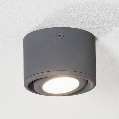 FABAS LUCE  Downlight LED Anzio &agrave; t&ecirc;te pivotante, anthracite