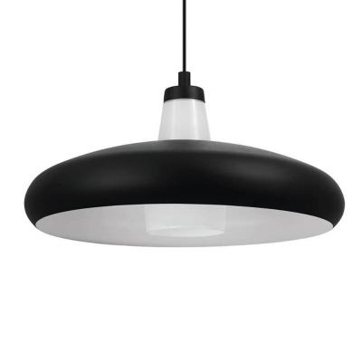 EGLO CONNECT Tabanera dome suspension plafonnier noir, blanc