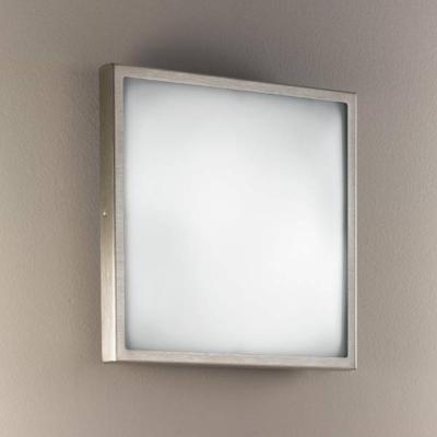 FABAS LUCE  Applique et plafonnier en verre OSAKA 30 nickel