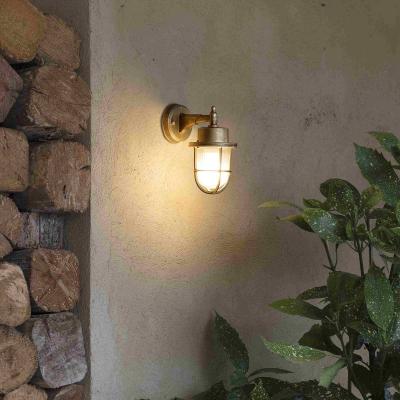FARO BARCELONA  Applique d&acute;ext&eacute;rieur Nahir laiton, anti-eau de mer