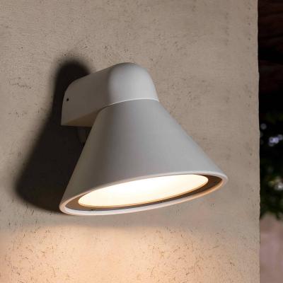 FARO BARCELONA Faro PALS - Applique murale d'ext&eacute;rieur Down Lighter Blanc, E27, IP65